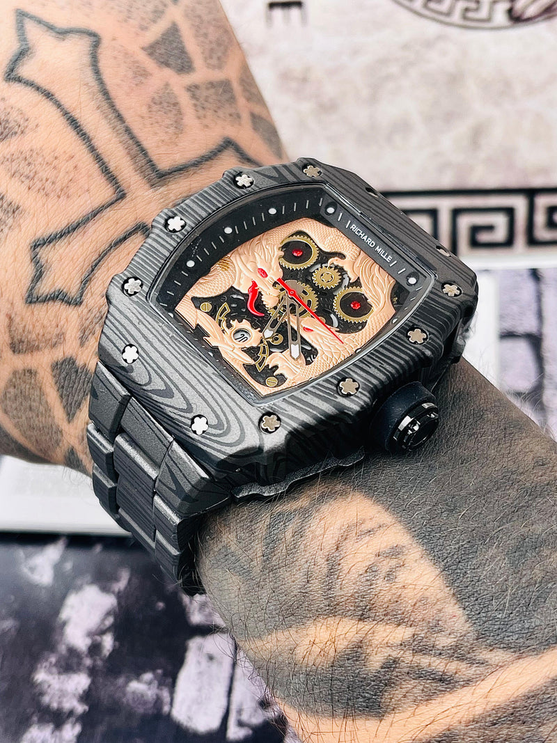 Reloj Richard Mille Metálico Dragón