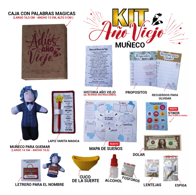 KIT AÑO VIEJO