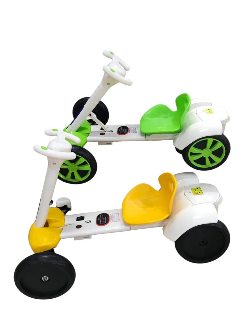 Kart Eléctrico Plegable para Niños Carro